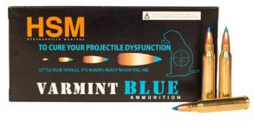 HSM Varmint Blue 223Rem 55Gr Blitz King 20/25